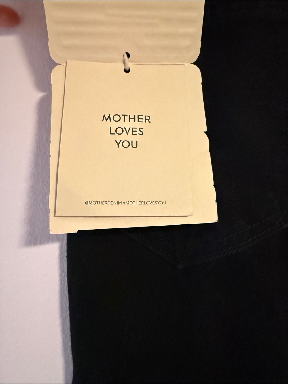 NWT MOTHER - The Candy Stick Denim Maxi Skirt, licorice black, size 25 MSRP $208 - Picture 5 of 12